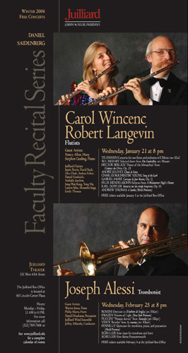 Carol Wincenc, Robert Langevin, Joseph Alessi